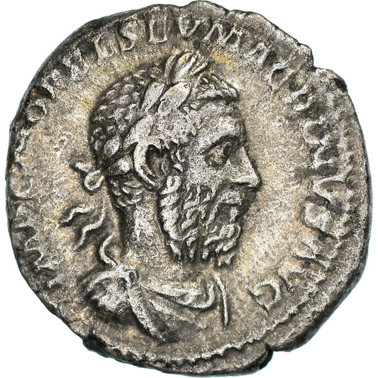 Acuñar, 
  
  Macrino, 
  
  Denario