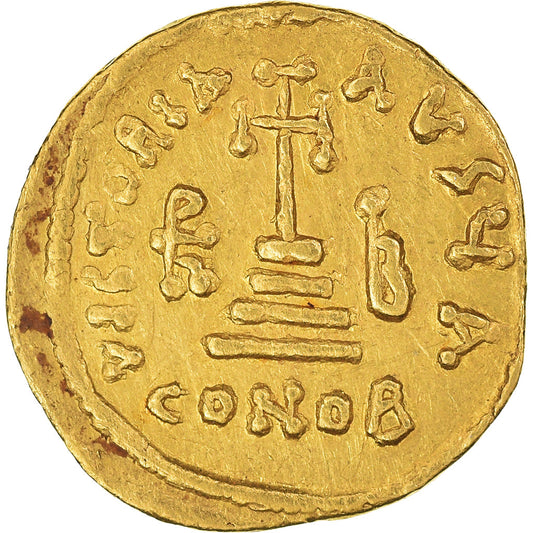 Moneda,

Imperio Bizantino (Imperio Romano de Oriente),

Heraclio