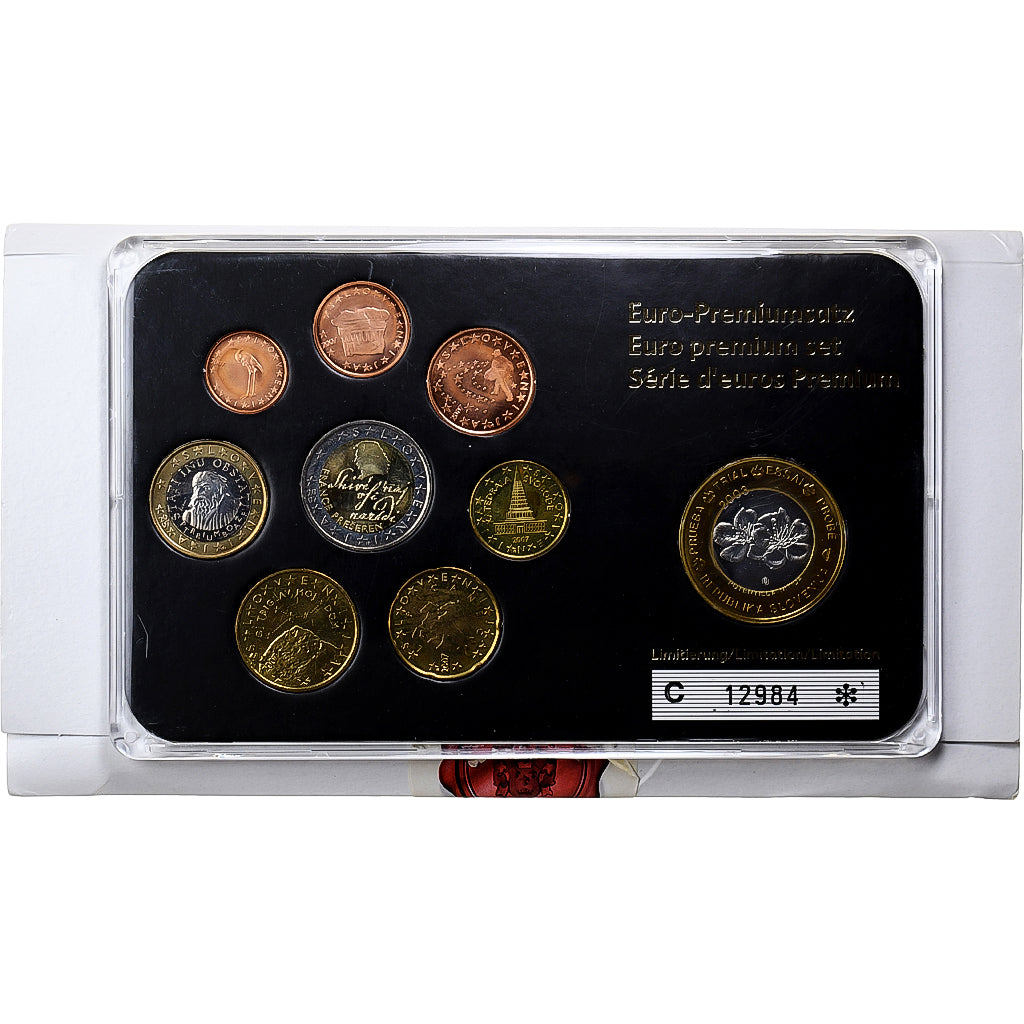 Eslovenia, 

Juego de 1 pieza - 2 euros + Patrón, 

2006