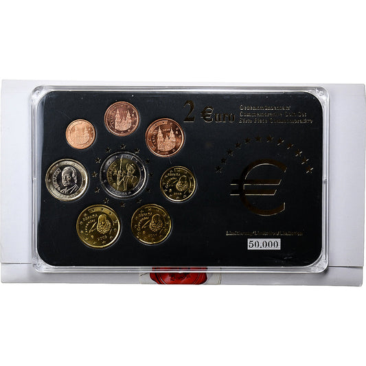 España, 

Serie 1 c. - 2 euros, 

1999-2006