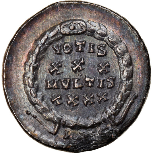 Acuñar, 
  
  Constancio II, 
  
  Siliqua