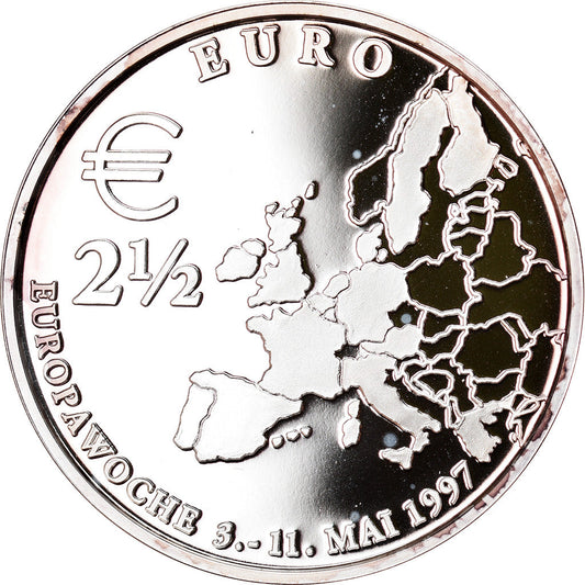 ALEMANIA - REPÚBLICA FEDERAL, 

2,5 euros, 

1997