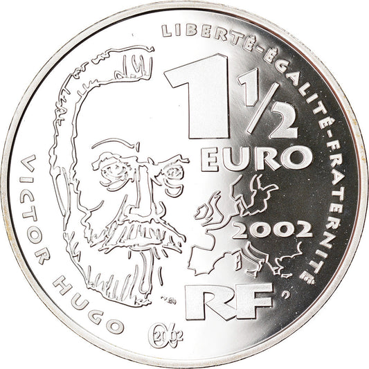 Francia,

1 euro y medio,

Victor Hugo