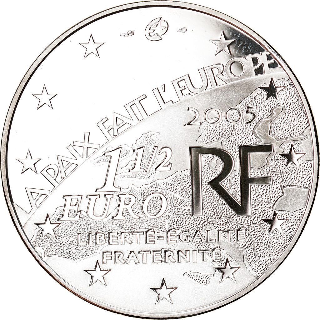 Francia, 

1 euro y medio, 

Fin de la Segunda Guerra Mundial