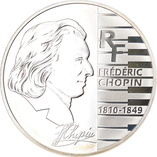 Francia, 
  
  1-1/2 euros, 
  
  Frédéric Chopin