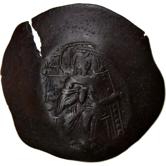 Acuñar, 
  
  Isaac II Ángelus, 
  
  traquia de aspron