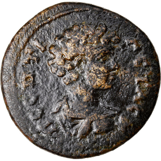 Acuñar, 
  
  Geta, 
  
  Bronce Æ