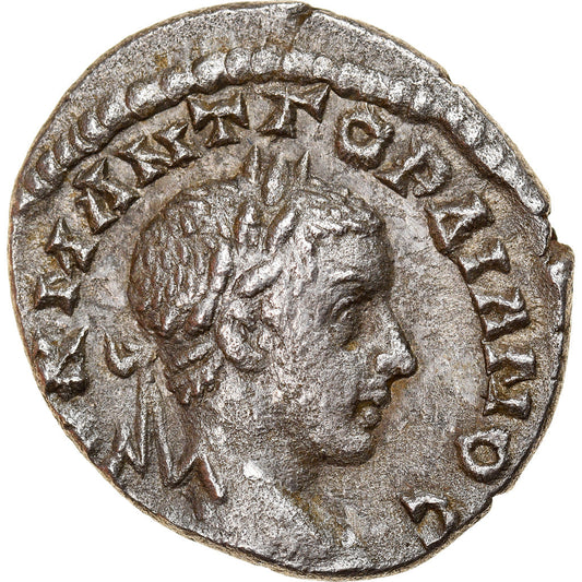 Moneda,

Gordiano III,

Dracma