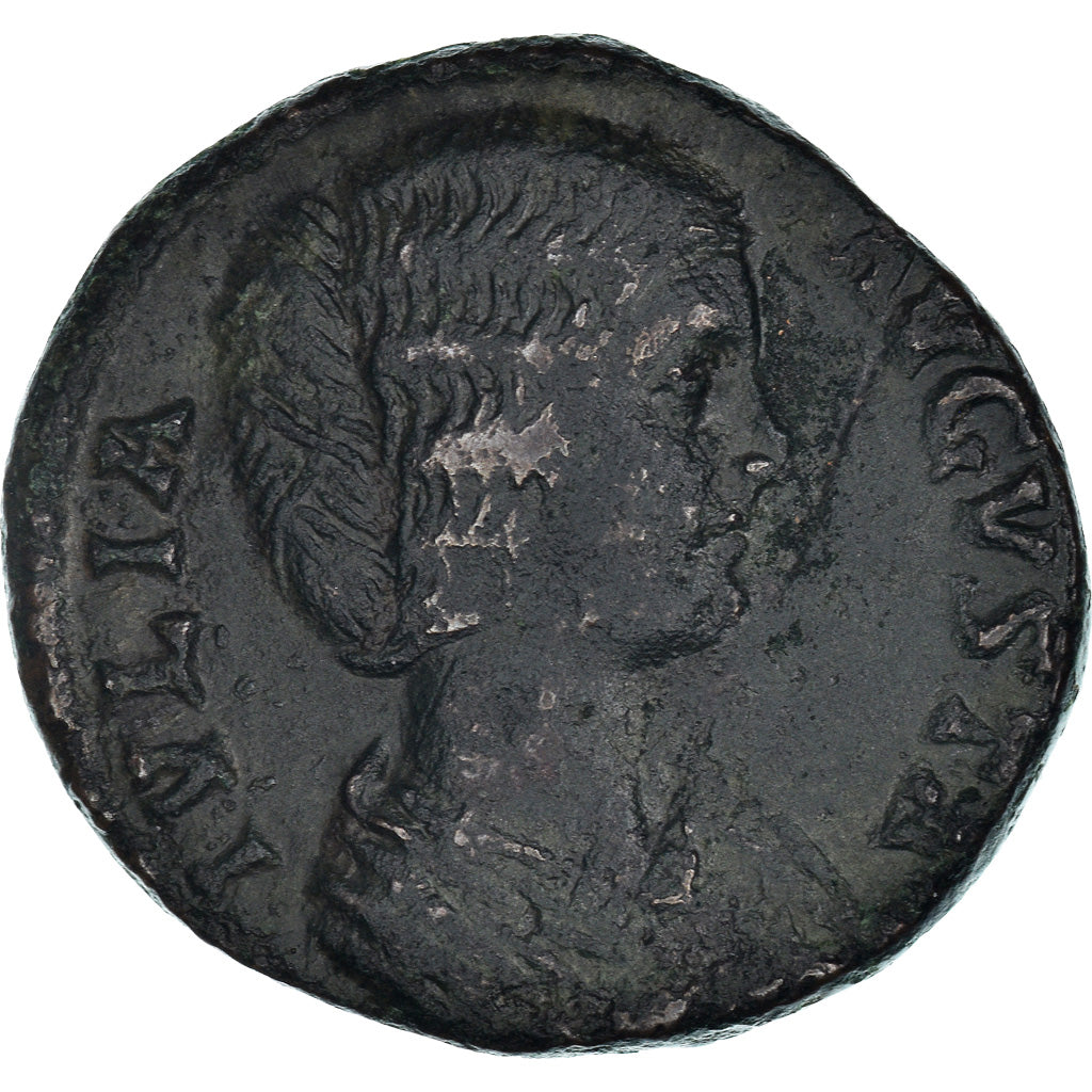 Acuñar, 
  
  Julia Domna, 
  
  Sestercio