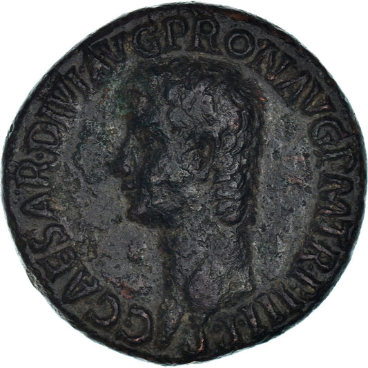 Moneda,

Calígula,

Como