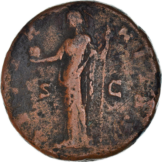 Moneda,

Diva Faustina I,

Como