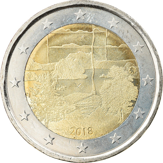 Finlandia, 
  
  2 euros, 
  
  Cultura finlandesa de la sauna