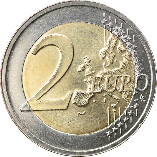 Estonia, 
  
  2 euros, 
  
  Centenario de la fundación de estados baldíos independientes