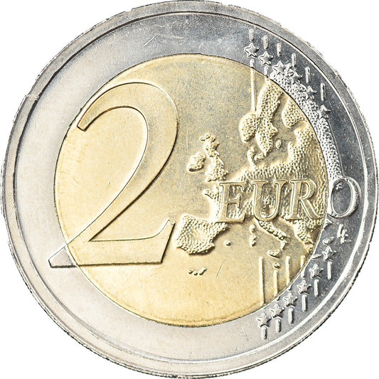 Lituania, 
  
  2 euros, 
  
  Centenario de la fundación de estados baldíos independientes