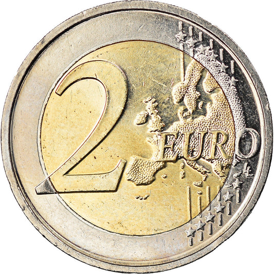 Bélgica, 
  
  2 euros, 
  
  Los derechos de la mujer