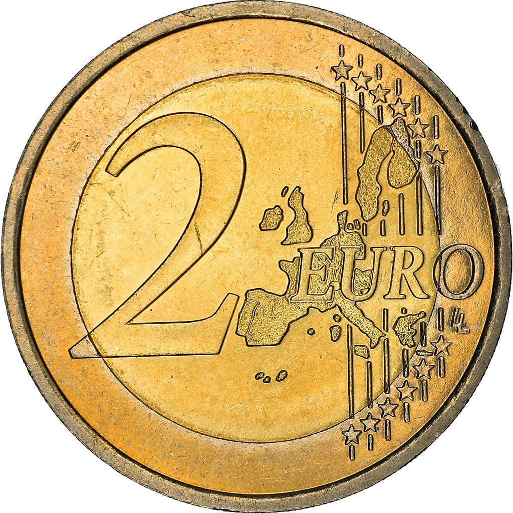 Mónaco, 
  
  2 euros, 
  
  2001