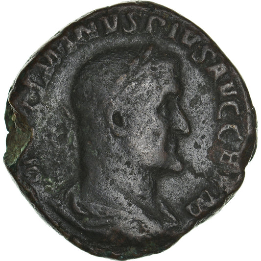 Acuñar, 
  
  Maximino I Thrax, 
  
  Sestercio