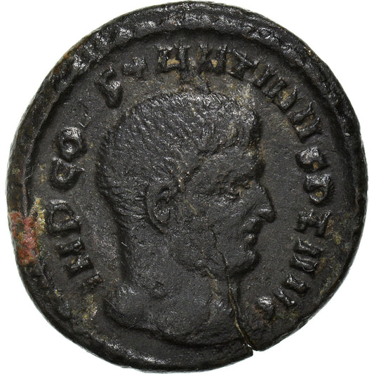 Acuñar, 
  
  Constantino I, 
  
  media follis