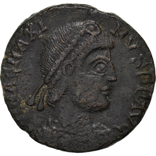 Acuñar, 
  
  Magnus Máximo, 
  
  maiorina