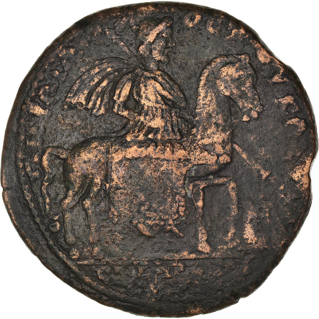 Acuñar, 
  
  Caracalla, 
  
  Bronce Æ