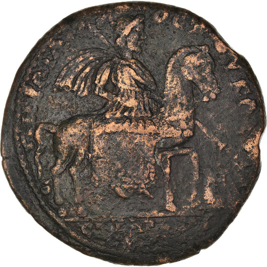 Acuñar, 
  
  Caracalla, 
  
  Bronce Æ