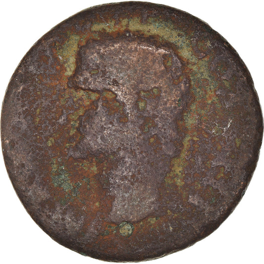 Moneda,

Agripa,

Como