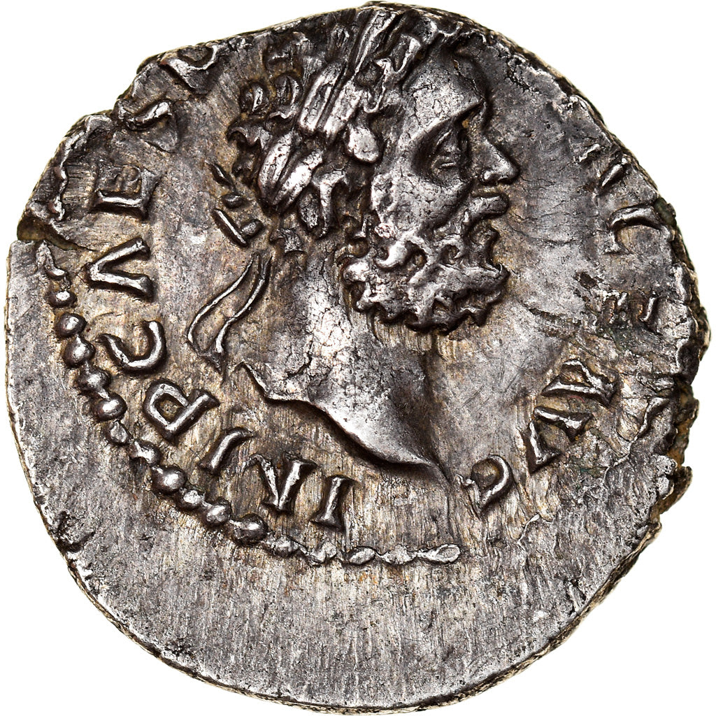 Acuñar, 
  
  Clodio Albino, 
  
  Denario