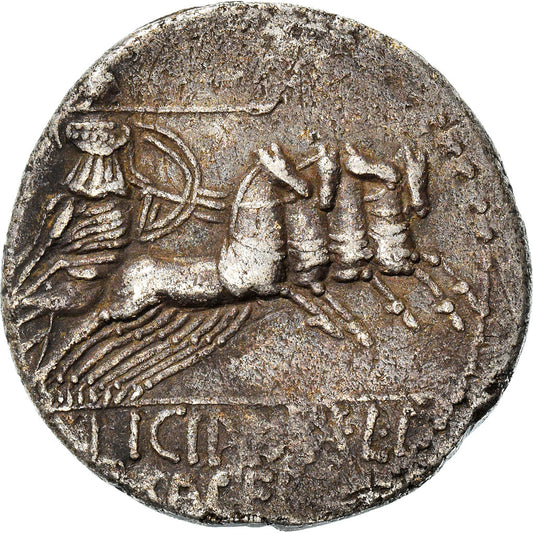 Acuñar, 
  
  Licinio, 
  
  Denario